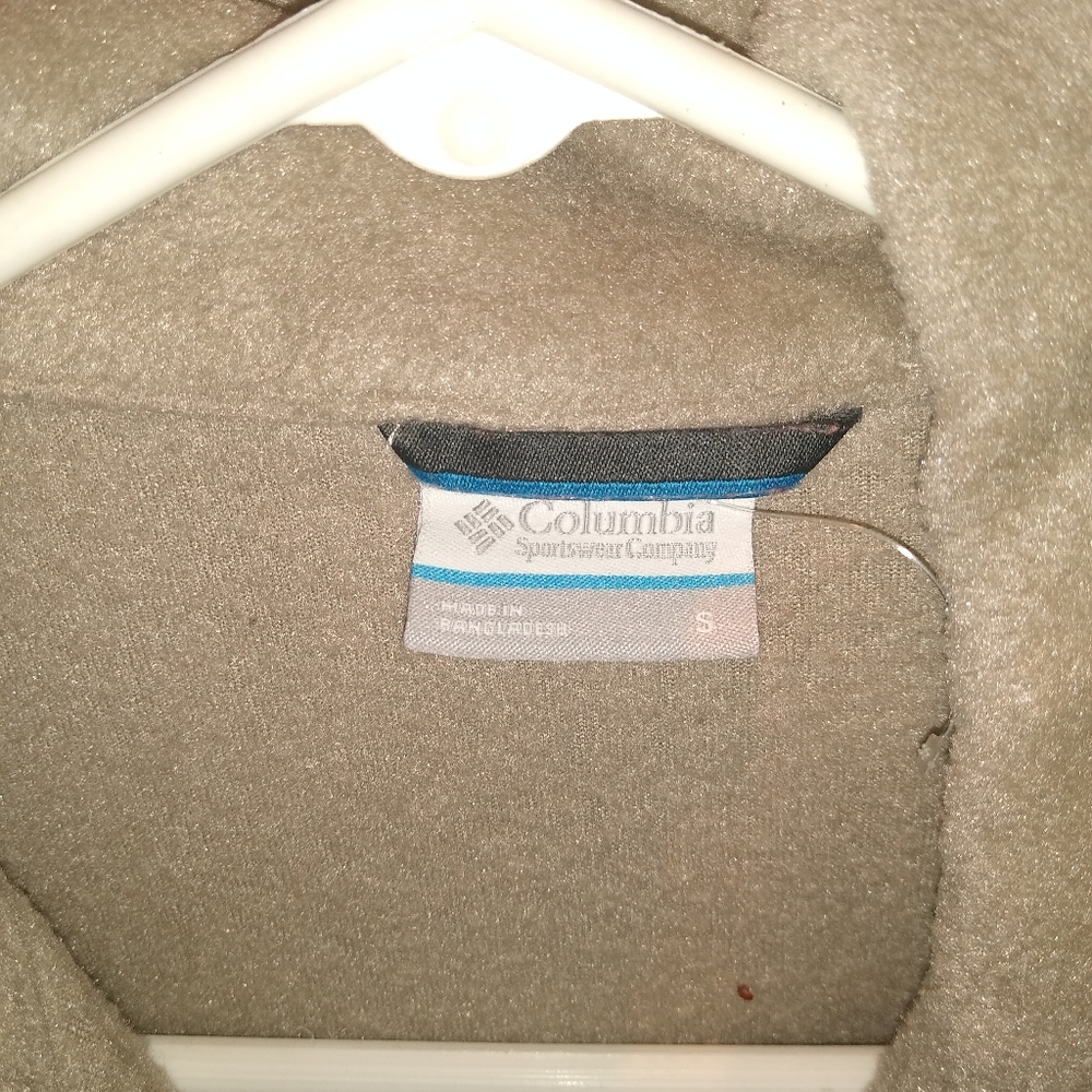 Mens columbia fleece jacket